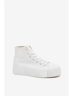 Dámské Tenisky Na Platformě Big Star model 21695254 Bílé - Big Star Shoes Dámské Tenisky Na Platformě Big Star model 21695254 Bílé - Big Star Shoes
