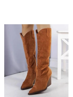 Kozačky na podpatku model 204847 Solea