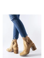 Boty na podpatku model 206573 Solea Boty na podpatku model 206573 Solea