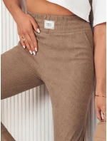 Dámské tepláky MORSI camel FashionStreet UY2041 Dámské tepláky MORSI camel FashionStreet UY2041