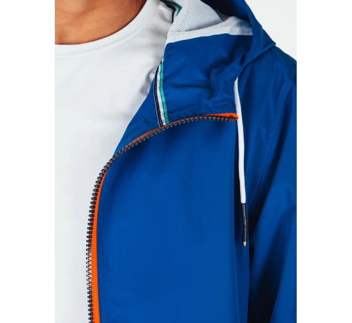 Pánská přechodná modrá bunda Dstreet TX4699