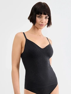 Dámská košilka ZERO FeelBliss THE UP PushUpShirt Black černá - SLOGGI