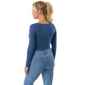 Dámská halenka Manati long denim - BABELL