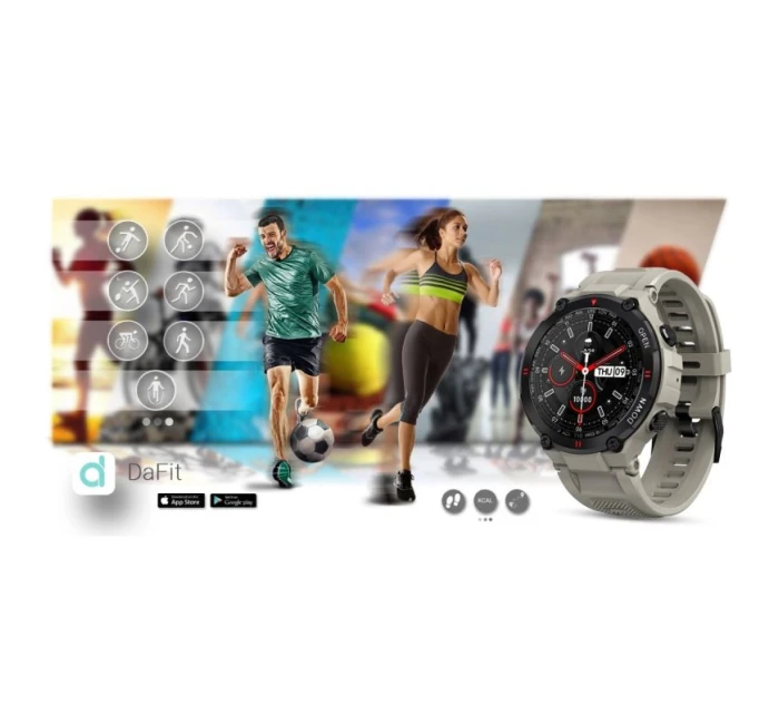 Chytré hodinky Grey model 21804543 - Giewont Chytré hodinky Grey model 21804543 - Giewont