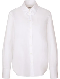 Seidensticker Blouse Regular LSL Široká halenka s dlouhým rukávem 78.1459 white