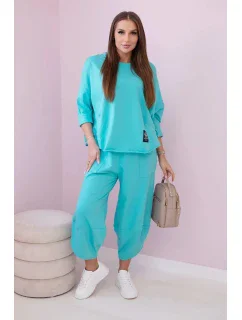 Bavlněná mikina kalhoty set mincovna