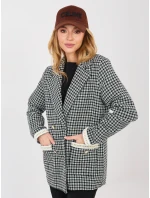 Marynarka LK MA model 21902628 czarno zielony - FPrice Marynarka LK MA model 21902628 czarno zielony - FPrice