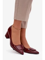 Lodičky na sloupku model 220886 Step in style