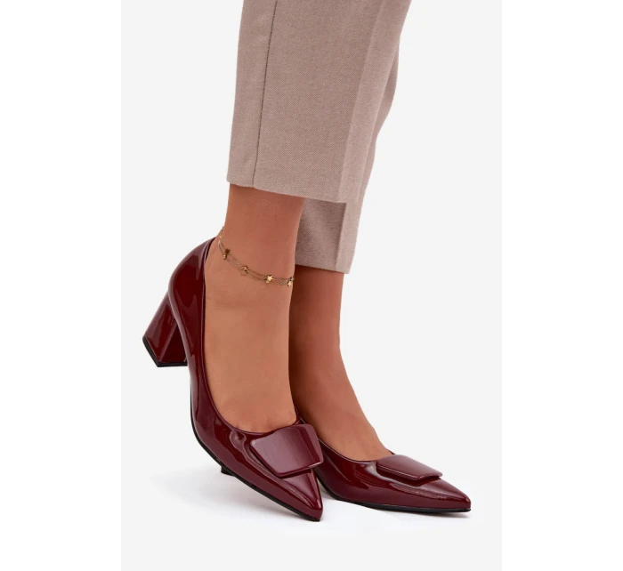 Lodičky na sloupku model 220886 Step in style