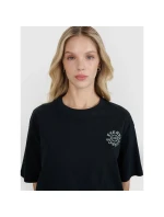 Dámské tričko oversize s potiskem 4F 4FWSS25TTSHF1993-20S Dámské tričko oversize s potiskem 4F 4FWSS25TTSHF1993-20S