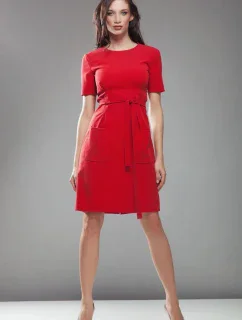 Červené šaty model 18488096 - Nife