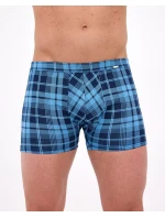 Pánské boxerky Prime 904/128 Světle modrá s modrou vzor - Cornette