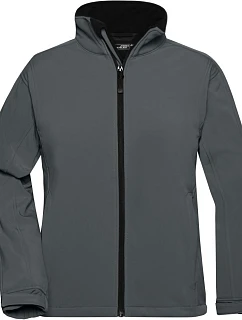 JN 137 Dámská 3vrstvá softshellová bunda model 22485682 carbon - Daiber