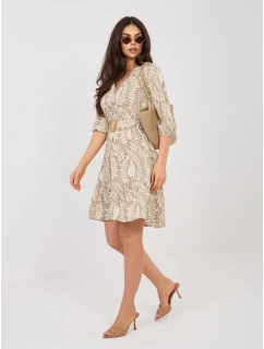 Šaty D74516M30485A tmavě lila