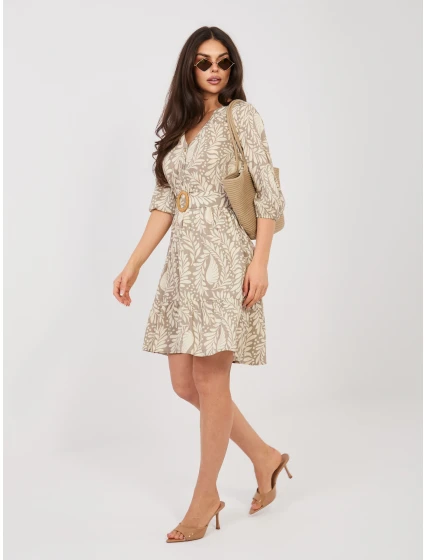 Šaty D74516M30485A tmavě lila Šaty D74516M30485A tmavě lila