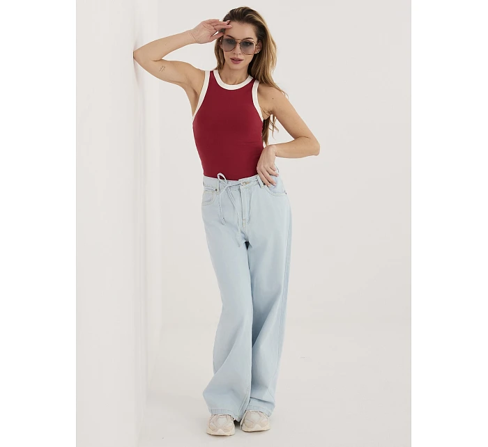 Spodnie model 22041086 jasny niebieski - FPrice Spodnie model 22041086 jasny niebieski - FPrice