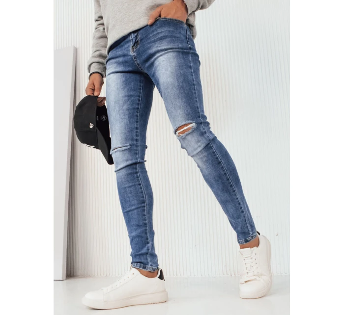 Pánské modré džínové kalhoty model 21974171 - Dstreet Pánské modré džínové kalhoty model 21974171 - Dstreet