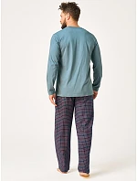 Pyžamo Key MNS 634 dlouhé rukávy, velikosti M–2XL