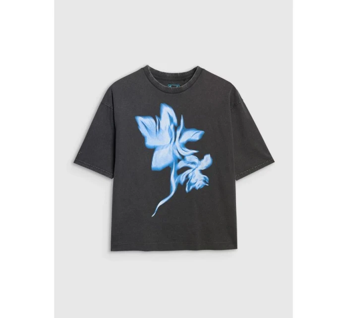 Dámské tričko oversize s potiskem 4F 4FRSS25TTSHF2747-20S Dámské tričko oversize s potiskem 4F 4FRSS25TTSHF2747-20S