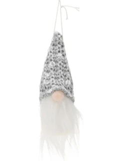 ZAWIESZKA DEKORACYJNA MIKOŁAJ  SZARY model 21833439