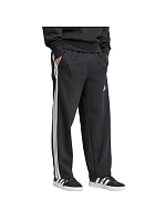Pánské kalhoty Essentials Stripes Fleece Wide Leg černé model 22059898 - ADIDAS Pánské kalhoty Essentials Stripes Fleece Wide Leg černé model 22059898 - ADIDAS