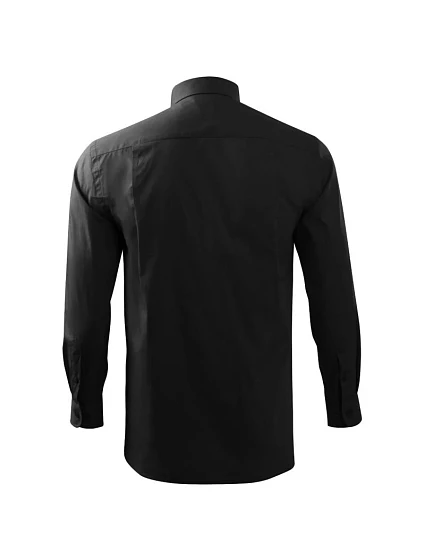 Style LS M model 18808310 černá košile - Malfini Style LS M model 18808310 černá košile - Malfini