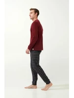 Vamp - Klasické pánské pyžamo 21660 - Vamp Vamp - Klasické pánské pyžamo 21660 - Vamp