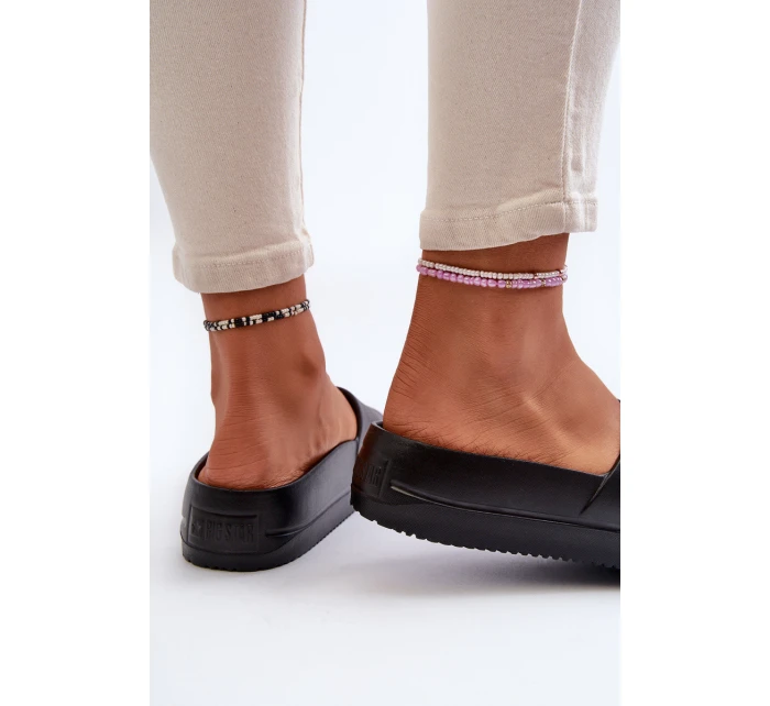 Dámské Pěnové Žabky Na Platformě S Big Star Černé model 21654891 - Big Star Shoes Dámské Pěnové Žabky Na Platformě S Big Star Černé model 21654891 - Big Star Shoes