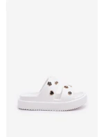 Pěnové Dámské Pantofle S Bílé model 21683408 - Boto Pěnové Dámské Pantofle S Bílé model 21683408 - Boto