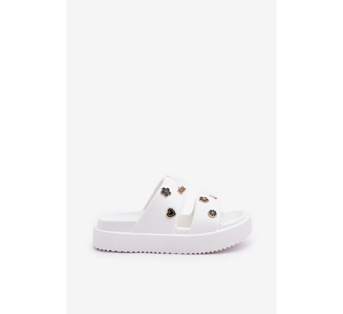 Pěnové Dámské Pantofle S Bílé model 21683408 - Boto Pěnové Dámské Pantofle S Bílé model 21683408 - Boto