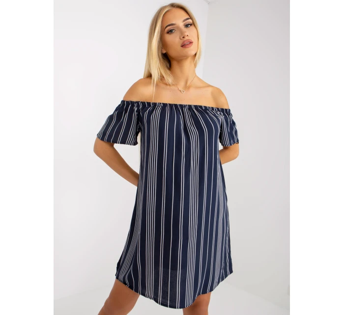 Šaty D73771M30145I tmavě modré Šaty D73771M30145I tmavě modré