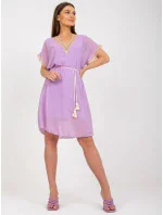 Šaty DHJ SK 1508.12 světle fialová