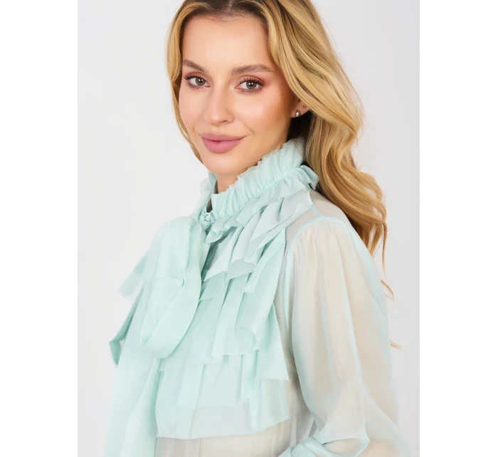 Koszula IT KS model 21902721 mietowy - FPrice Koszula IT KS model 21902721 mietowy - FPrice