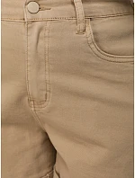 Spodenki damskie jeansowe beżowe model 22152742 - FashionStreet