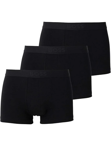 Pánské boxerky Boss Trunk 3 Pak bavlněné spodní prádlo (50544263-002)