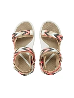 dámské boty na suchý zip sandály na léto na model 22071671 světle béžové dámské - Lee Cooper