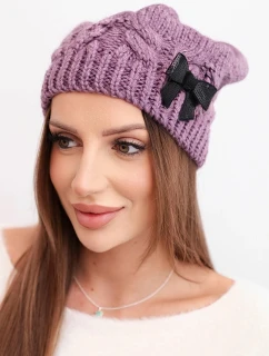 Čepice s rolováním Magda K293 camel