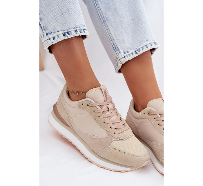 Dámské semišové tenisky McArthur MA2512W Béžové