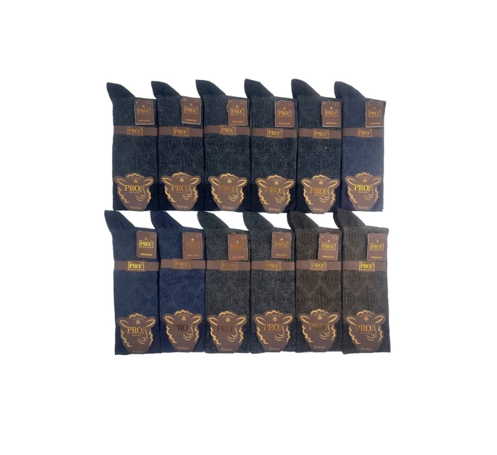 PONOŽKY 12616 SE SMĚSÍ VLNY PONOŽKY 12616 SE SMĚSÍ VLNY