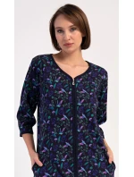 Dámské domácí šaty s tříčtvrtečním rukávem Kolibřík Dámské domácí šaty s tříčtvrtečním rukávem Kolibřík