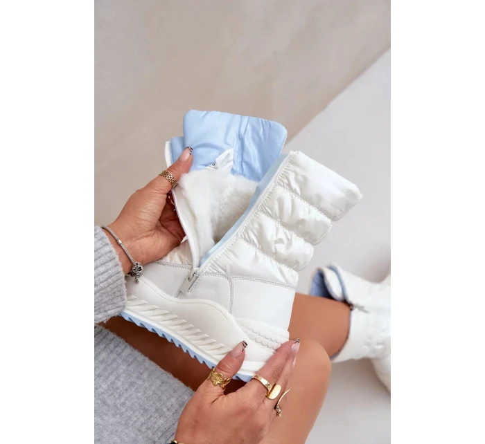 Dámské sněhule Big Star – bílé Dámské sněhule Big Star – bílé