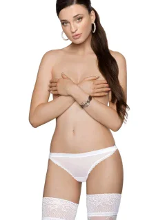 Dámská tanga model 17077564 white - Roza