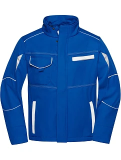 Daiber JN 851 Pracovní letní softshellová bunda - Color 02.0851 royal/white