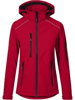 Dámská 3vrstvá softshellová bunda 40. fire red model 22517450 - Promodoro