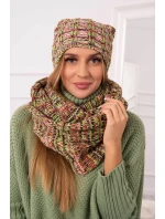 Dámská fleecová souprava 4 neon green model 18751127 - K-Fashion Dámská fleecová souprava 4 neon green model 18751127 - K-Fashion