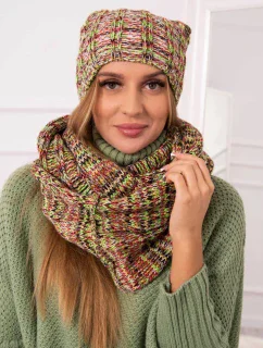 Dámská fleecová souprava 4  neon green model 18751127 - K-Fashion