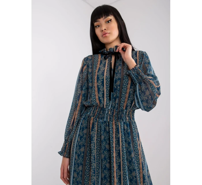 Šaty DHJ SK 15177 1.04P tmavě modrá