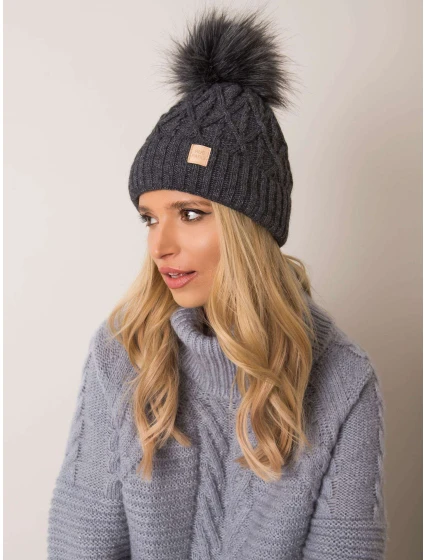 Dámská čepice JK CZ 9.74 tmavě šedá