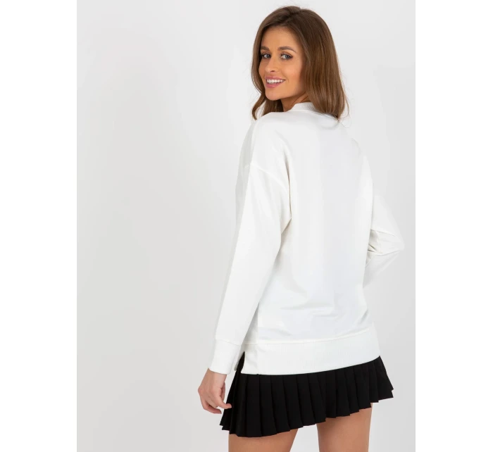 Dámská mikina MA BL ecru model 18249911 - FPrice Dámská mikina MA BL ecru model 18249911 - FPrice