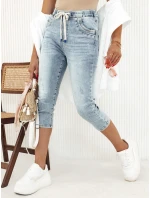 Dámské džíny CAPRI STYLE modré FashionStreet UY2120 Dámské džíny CAPRI STYLE modré FashionStreet UY2120